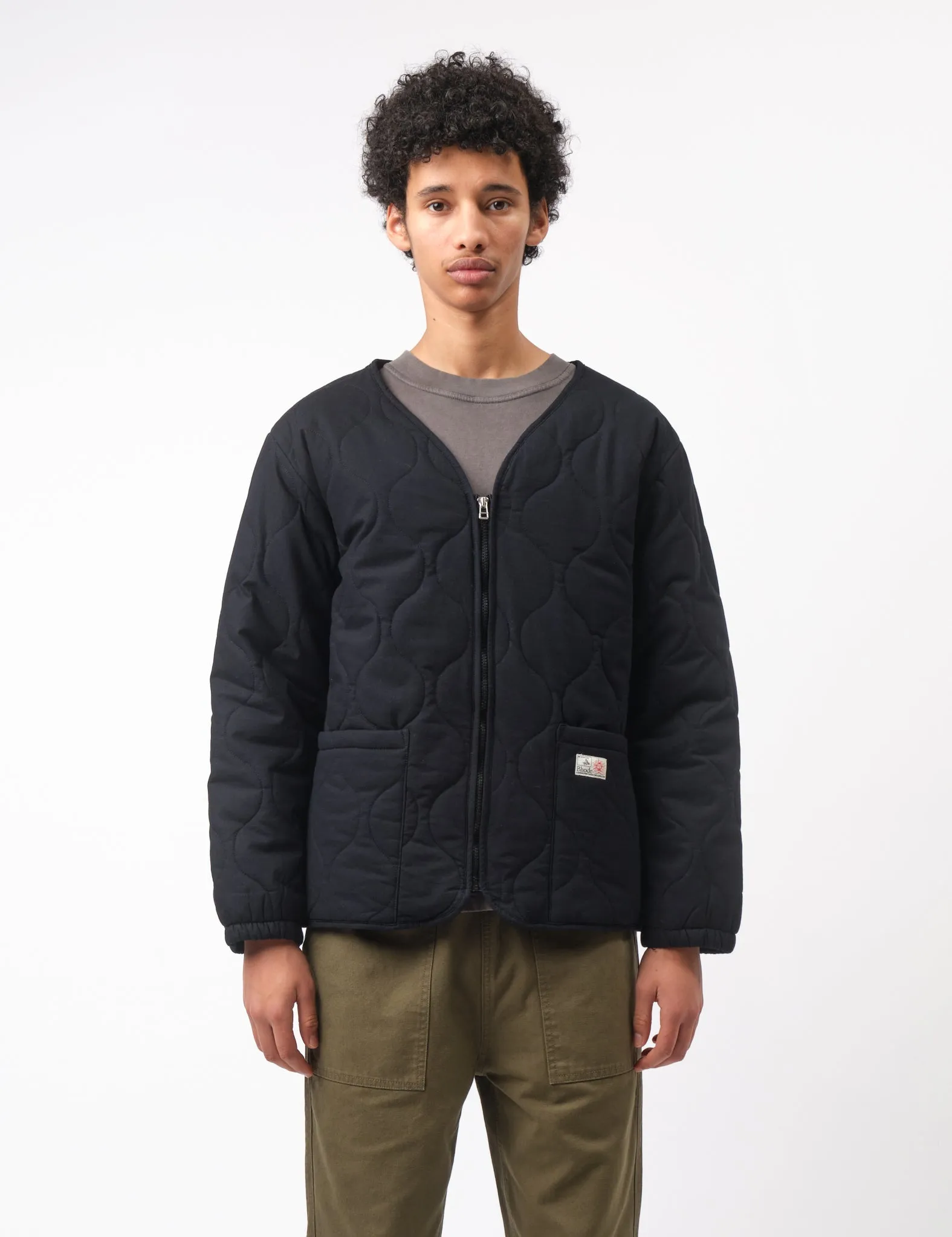 Editors Choice Bhode Quilted Jacket - Black  Last Chance!