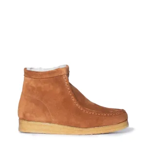 Editors Pick Clarks Originals Womens Wallabee Hi Boot Caramel WLined  Today Only!