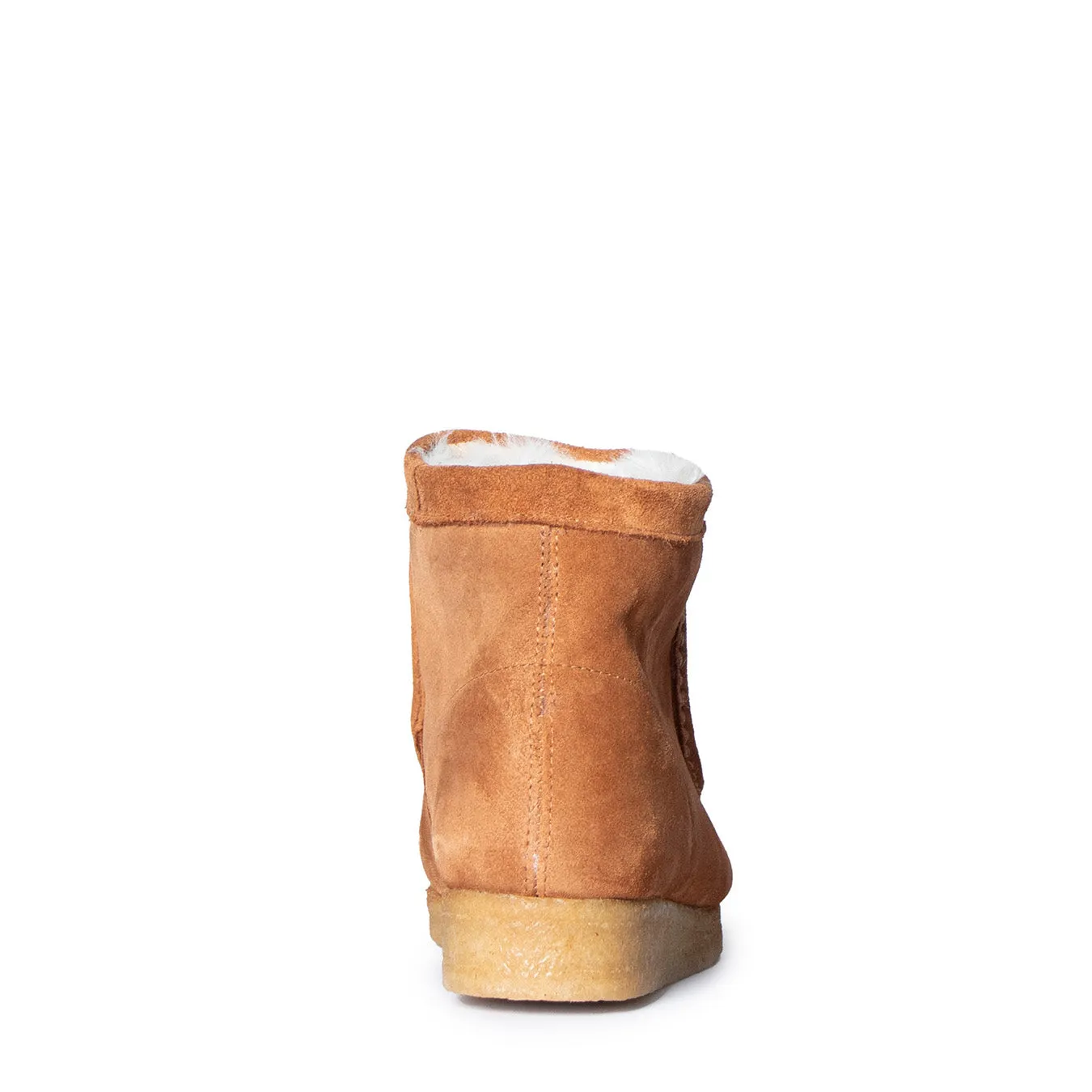 Editors Pick Clarks Originals Womens Wallabee Hi Boot Caramel WLined  Today Only!