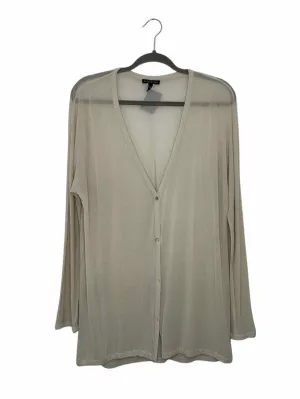 Eileen Fisher Size S/M Beaver Pre-Owned Blouse- Ladies