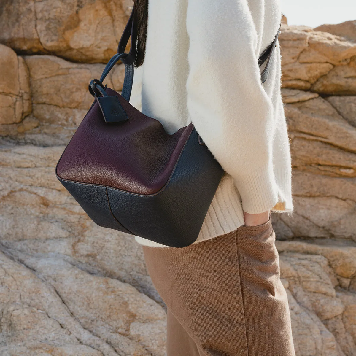 Eloise Leather Satchel