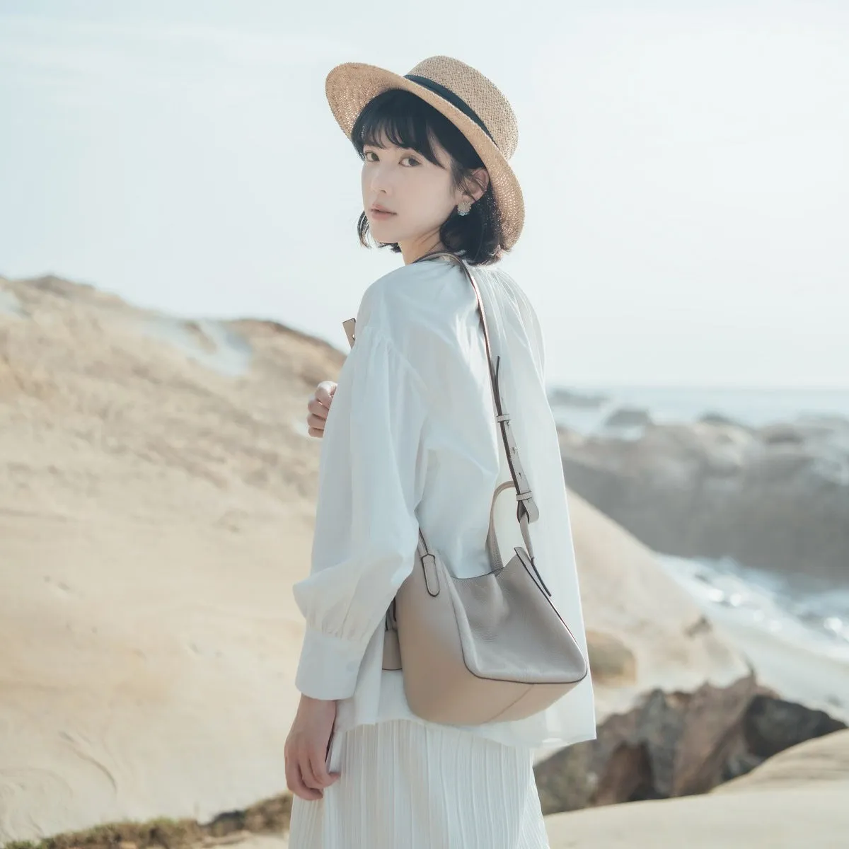 Eloise Leather Satchel