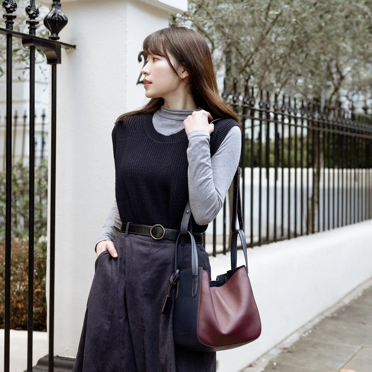 Eloise Leather Satchel