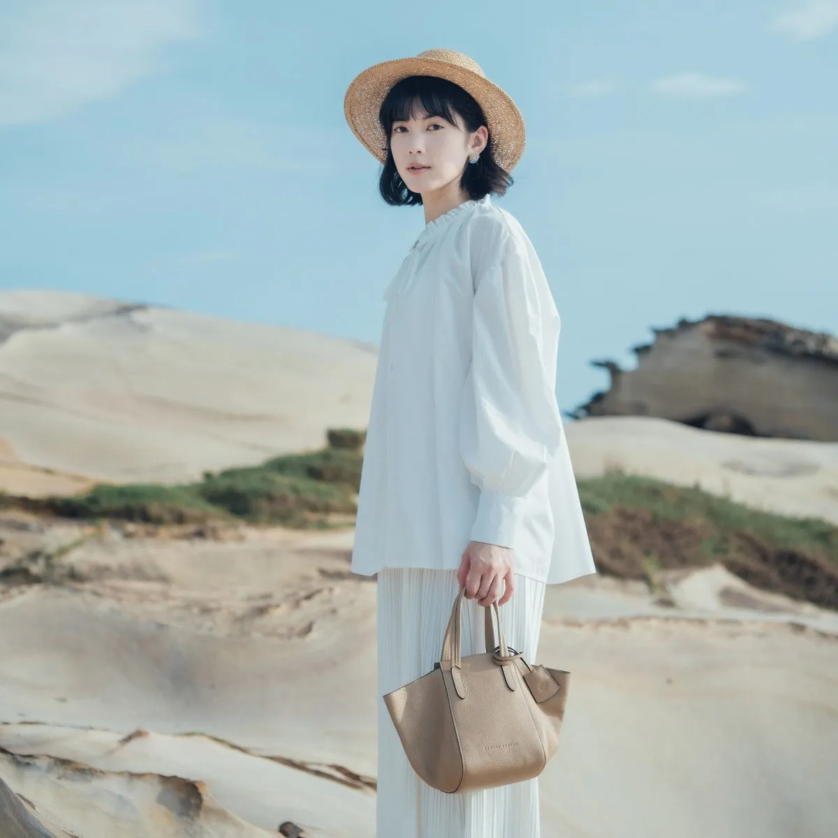 Eloise Leather Satchel