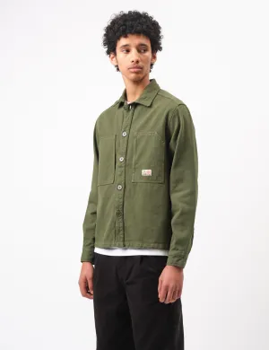Exclusive Bhode Map Pocket Overshirt Twill - Army Green  Limited Availability!