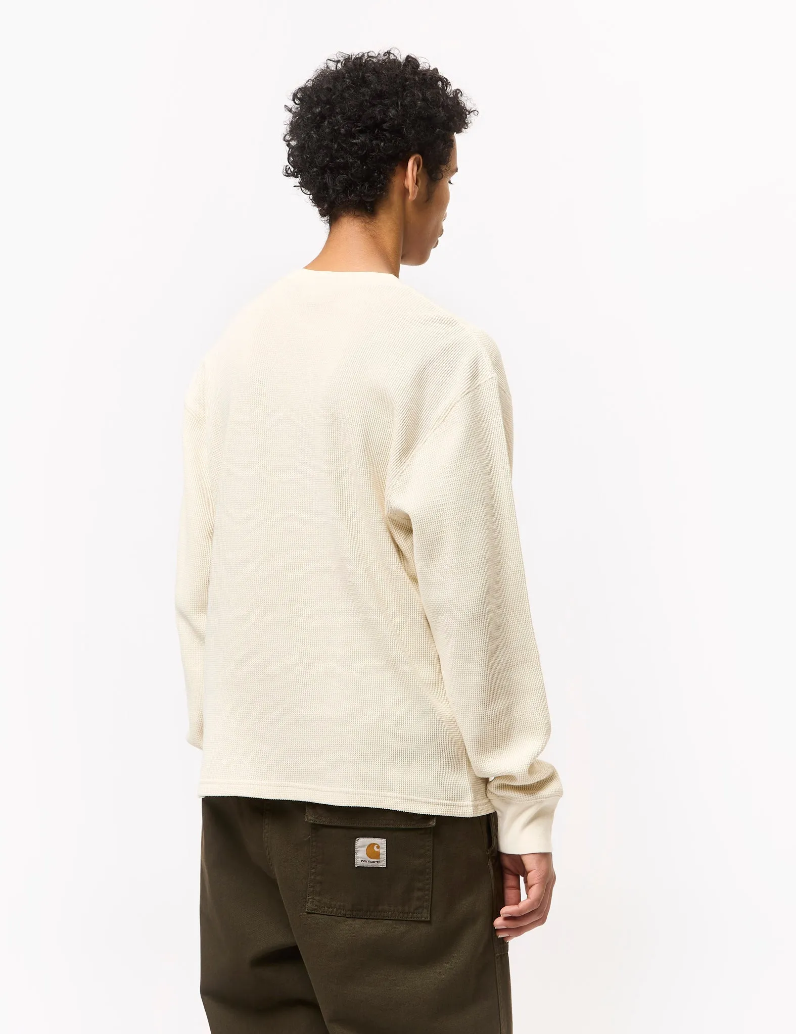 Exclusive Carhartt WIP Basics Script T-Shirt (Loose) - Natural  Ends Soon!