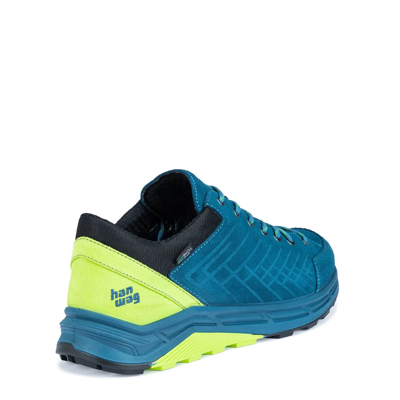 Exclusive Hanwag Coastrock Low ES Shoe Seablue / Sulphur  Going Fast!