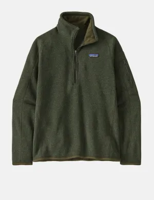 Exclusive Patagonia Women's 1/4 Zip  Better Sweater - Torrey Pine Green  Last Chance!