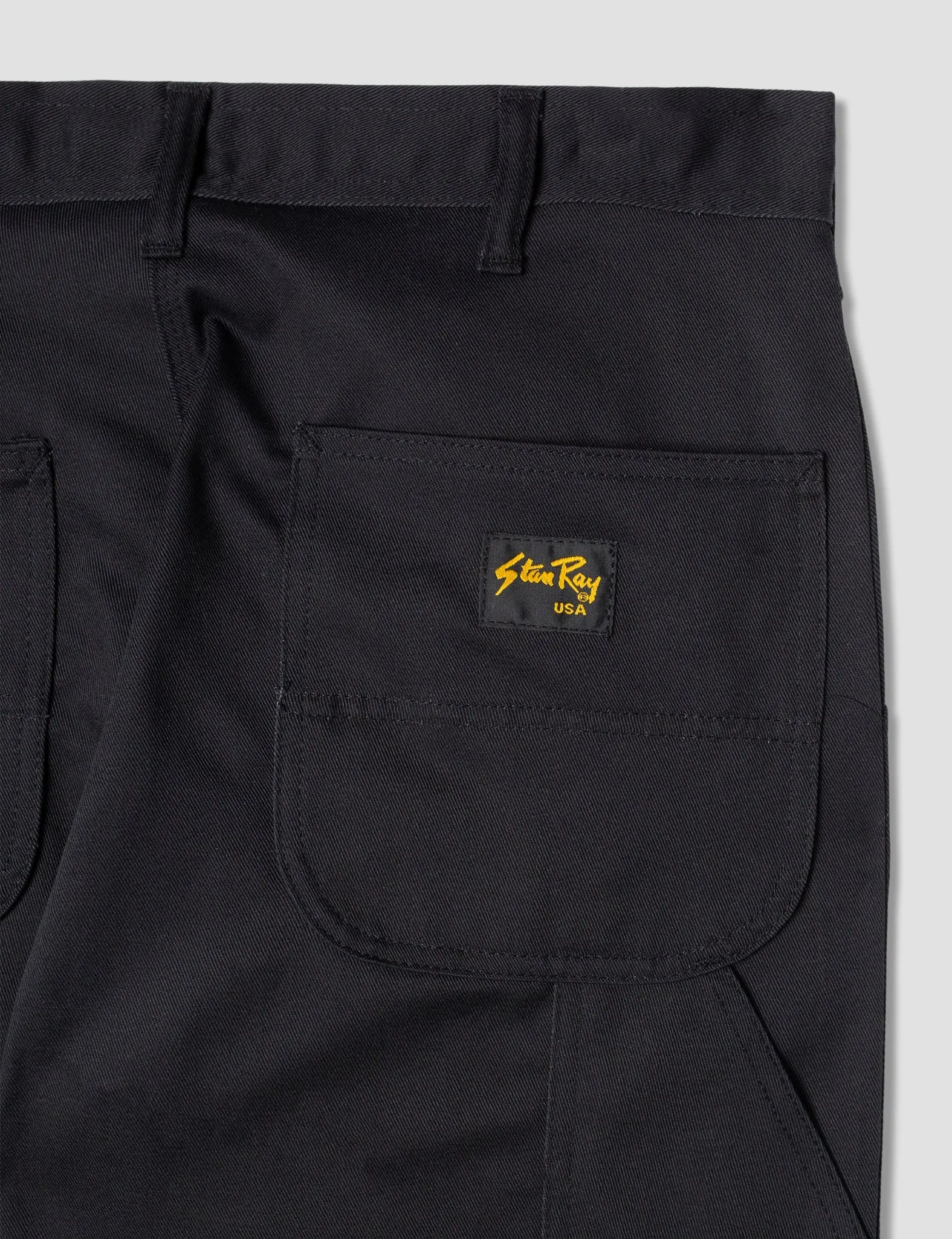 Final Few Stan Ray 80's Painter Pant (Twill) - Black  Limited Release!