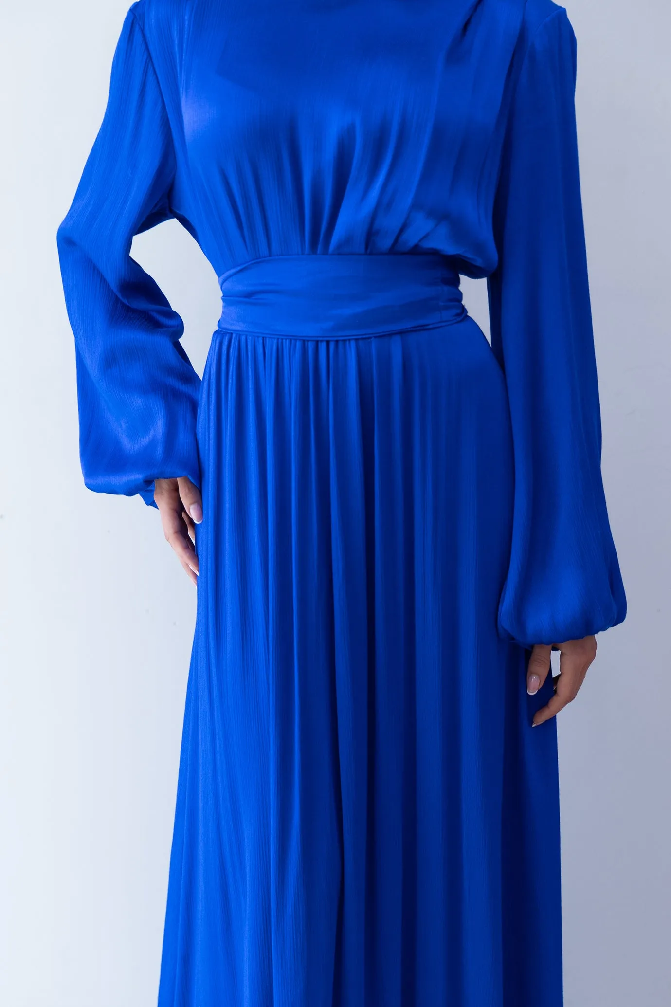FINAL SALE: The Love Lost Gown Cobalt Blue by HSH