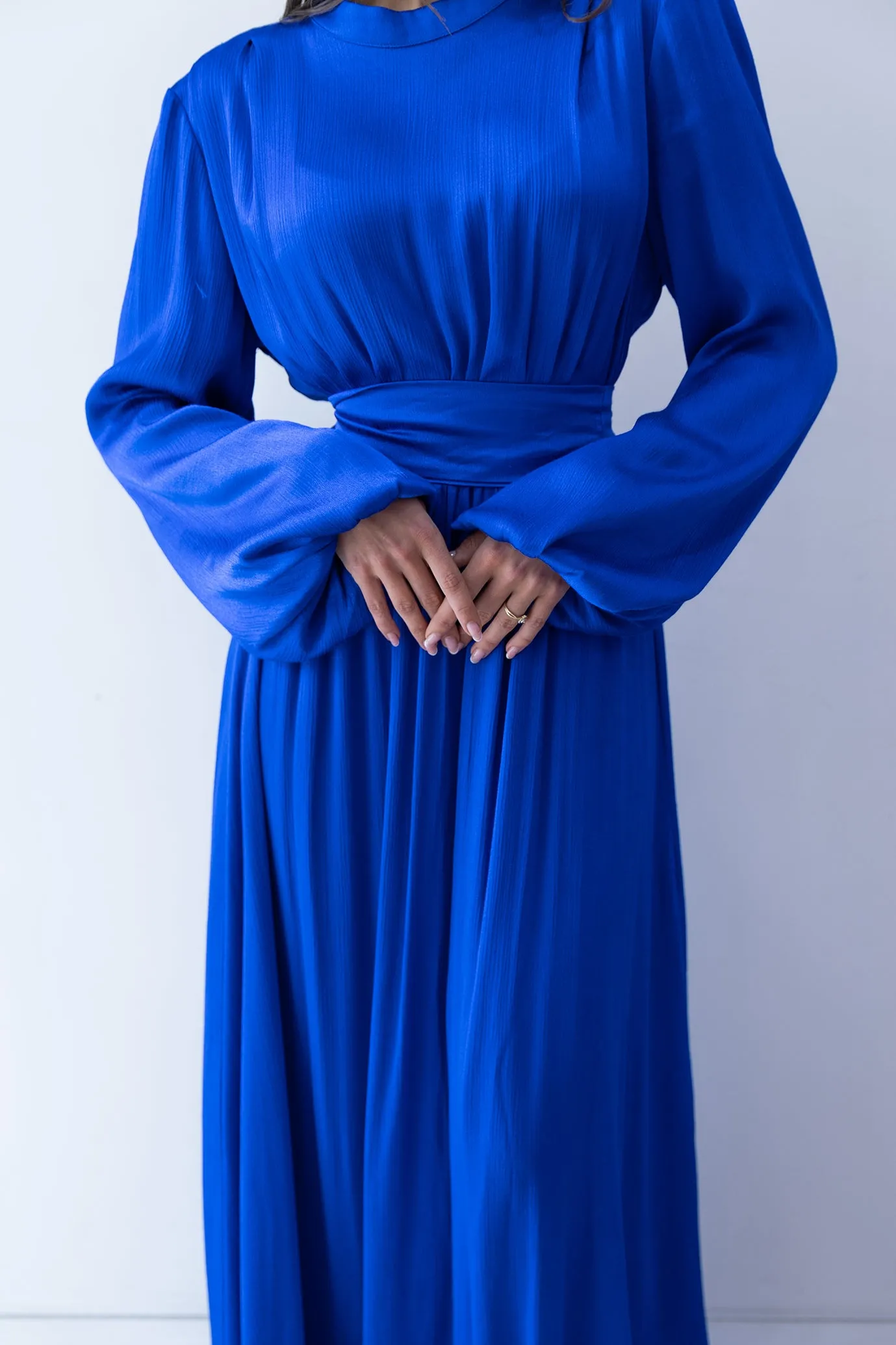 FINAL SALE: The Love Lost Gown Cobalt Blue by HSH