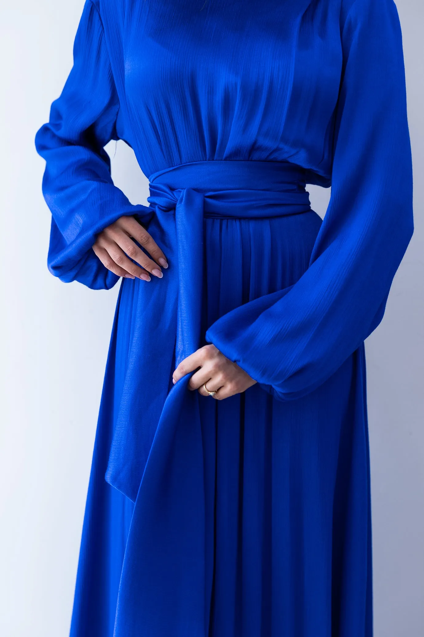 FINAL SALE: The Love Lost Gown Cobalt Blue by HSH