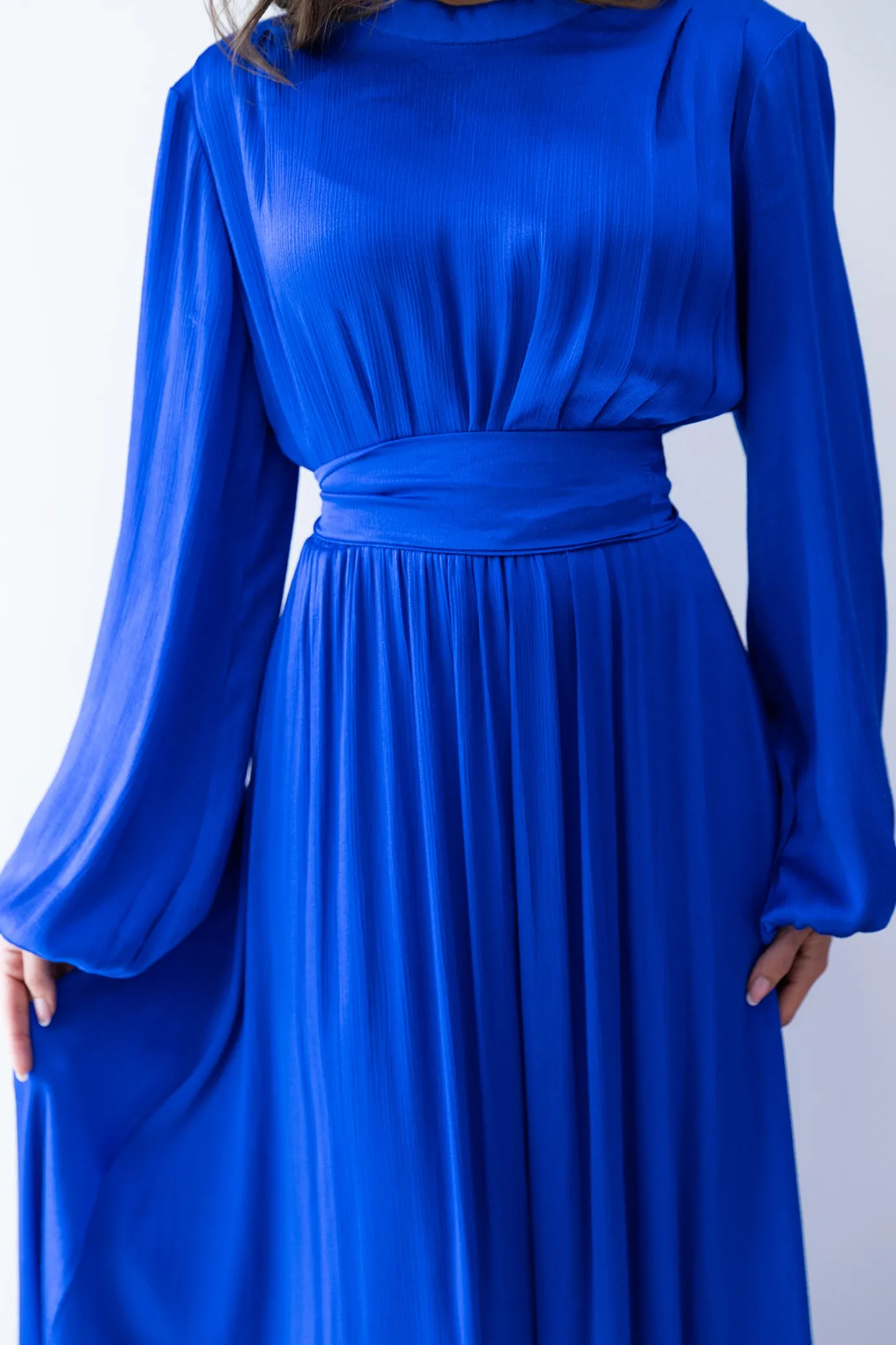FINAL SALE: The Love Lost Gown Cobalt Blue by HSH