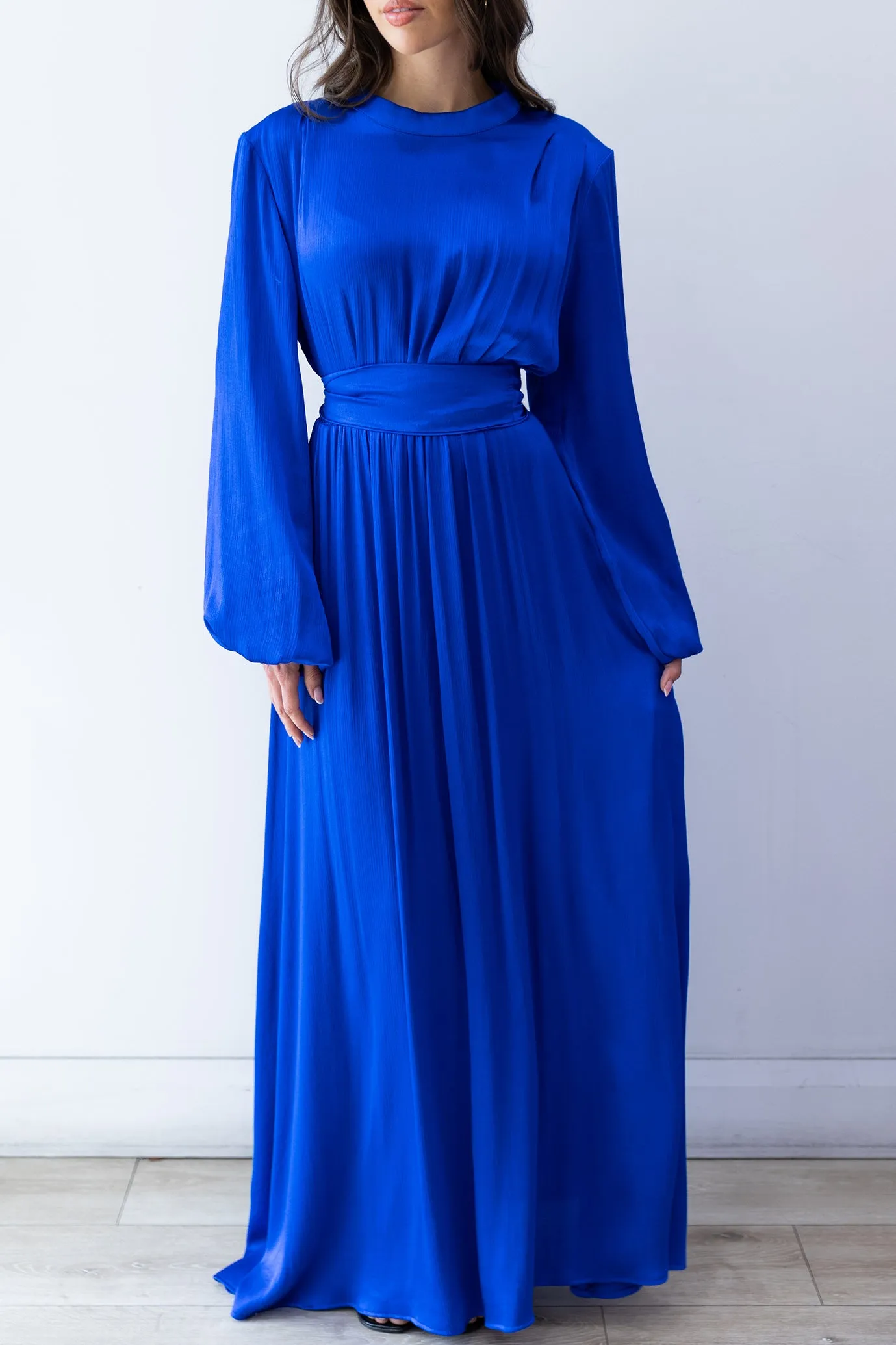 FINAL SALE: The Love Lost Gown Cobalt Blue by HSH