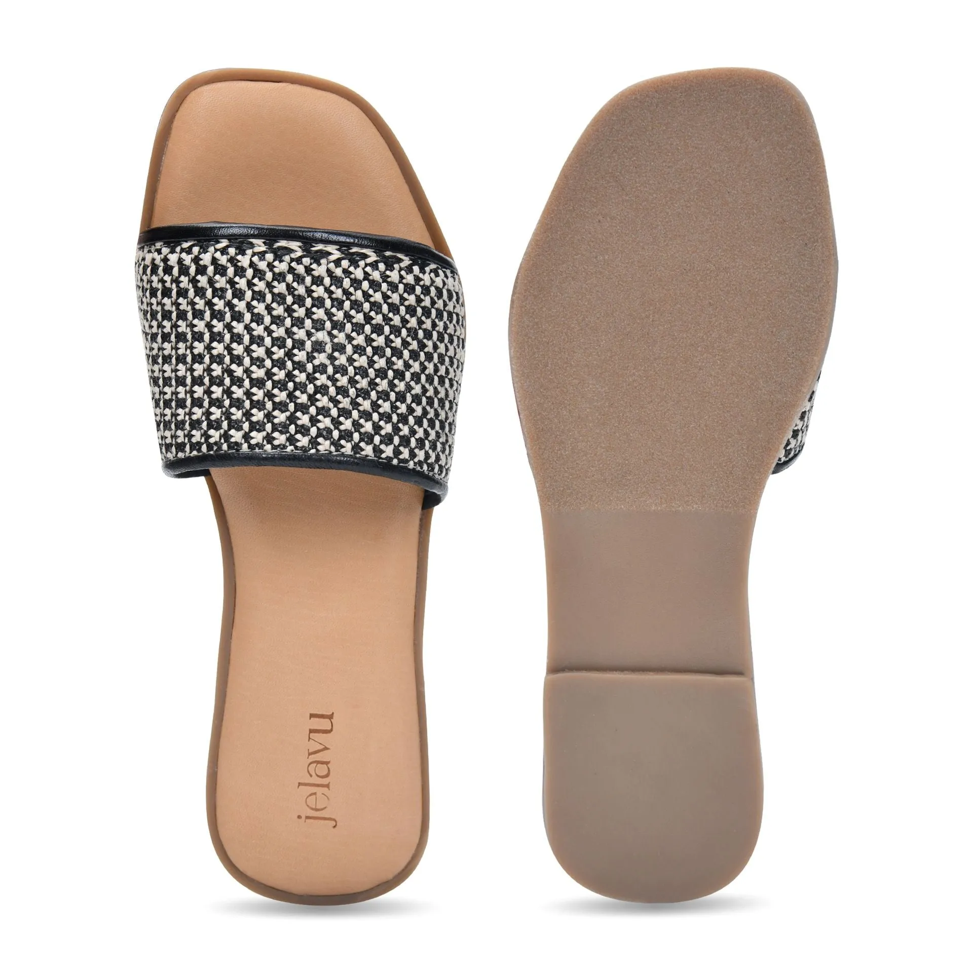 Flash Sale Delicate - Black Sandals  Stylish & Comfortable