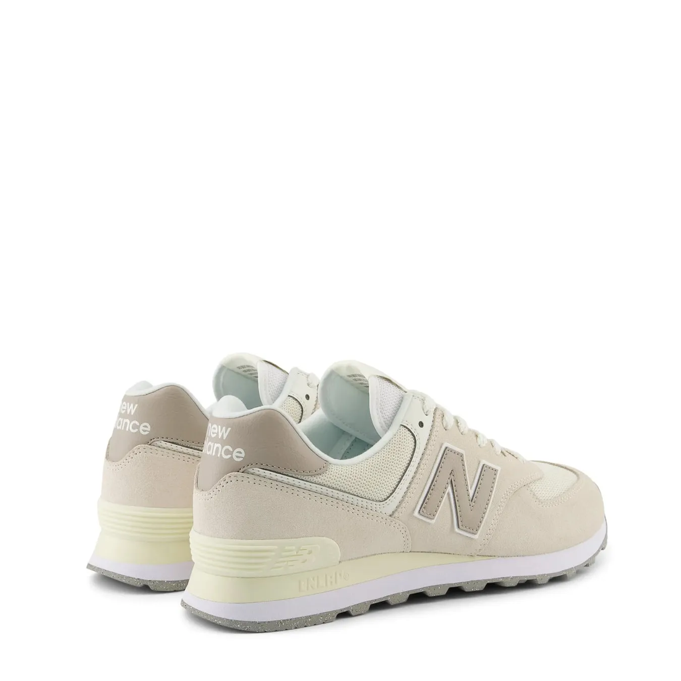 Flash Sale! New Balance Womens 574 Trainers Linen / Light Mushroom  Dont Miss Out!