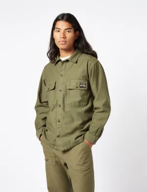 Flash Sale! Stan Ray CPO Shirt (Sateen) - Olive Green  Almost Gone!