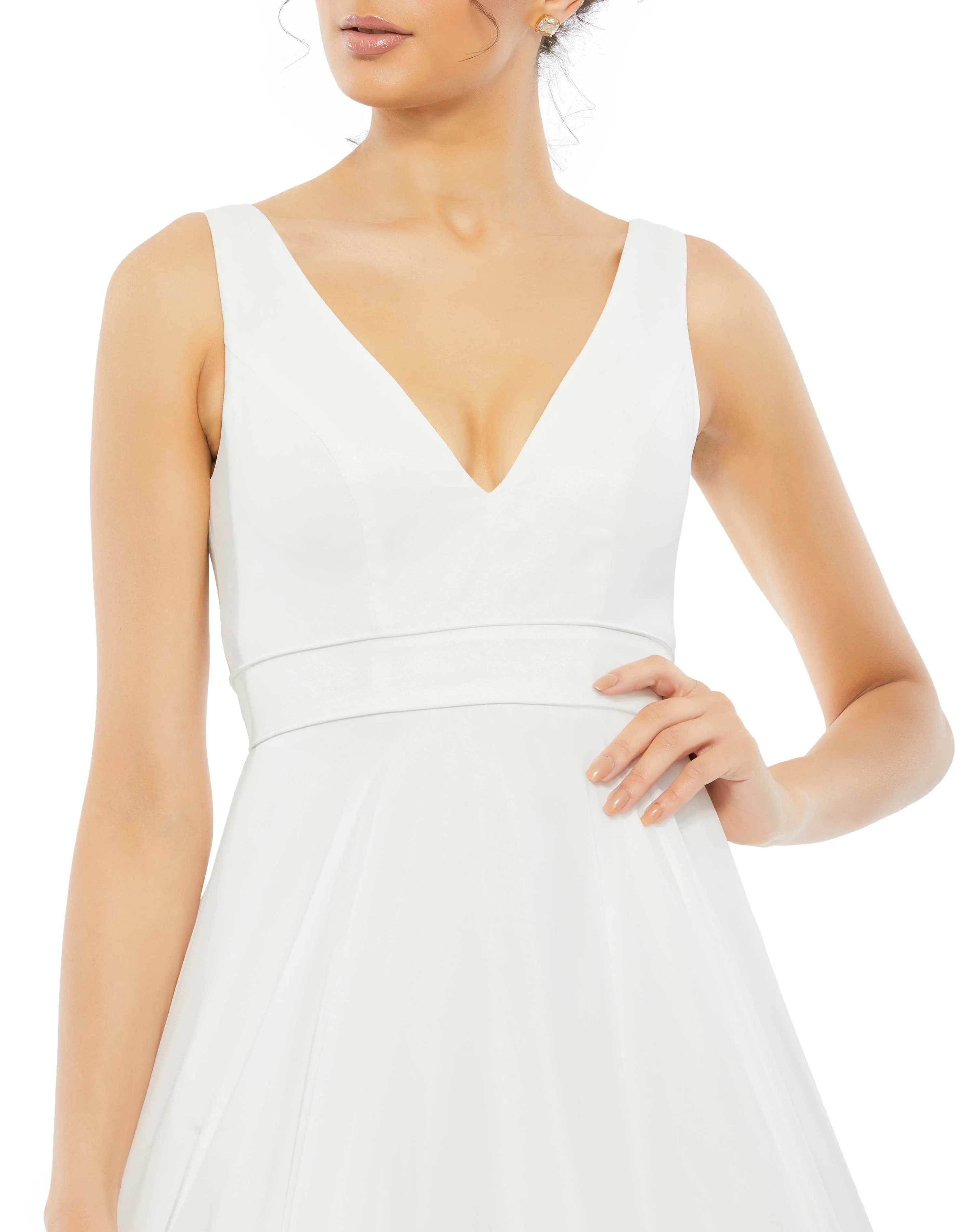 Flash Sale! White Layered Tulle Chiffon Ball Gown  Limited Availability!