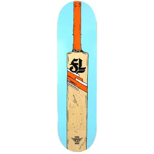 Folklore - Cricket Bat Fibre Tech Lite Blue 7.75 Skateboard Deck