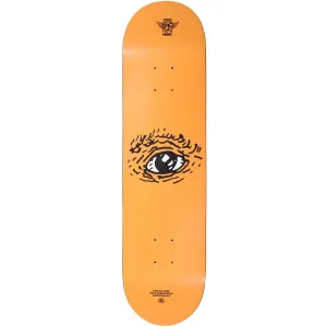 Folklore - Eyes Fibretech Lite Orange 8.125 Skateboard Deck