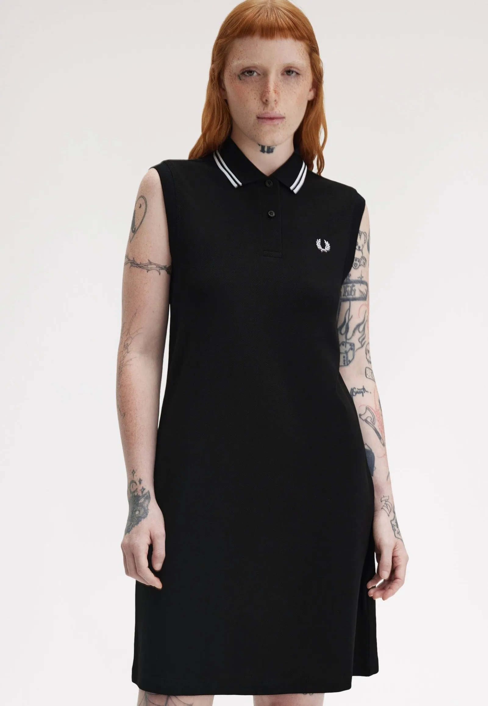 Fred Perry - The Sleeveless FP Black - Dress
