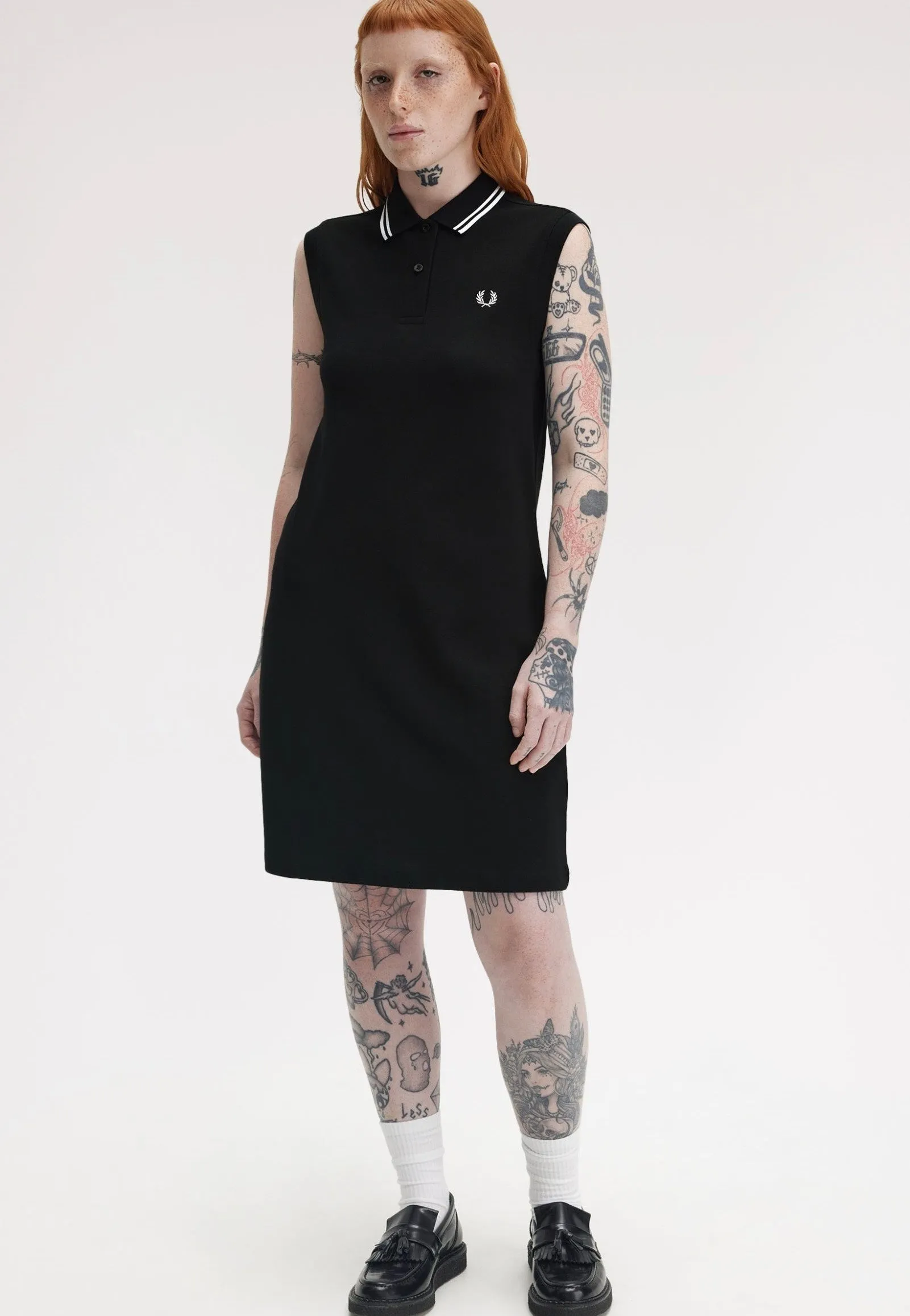 Fred Perry - The Sleeveless FP Black - Dress