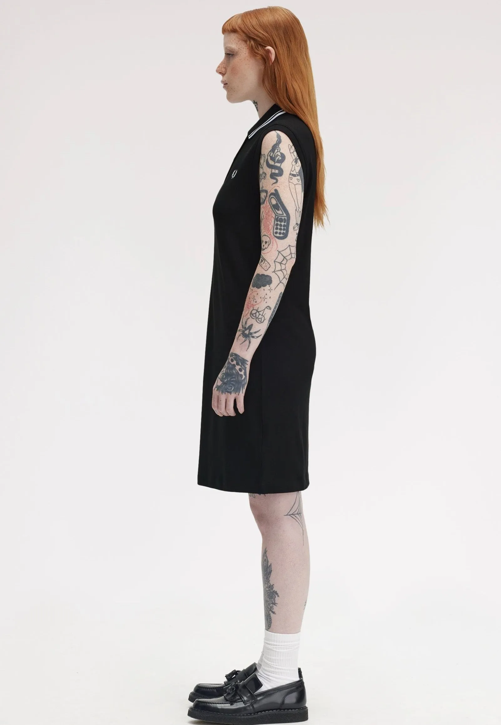 Fred Perry - The Sleeveless FP Black - Dress