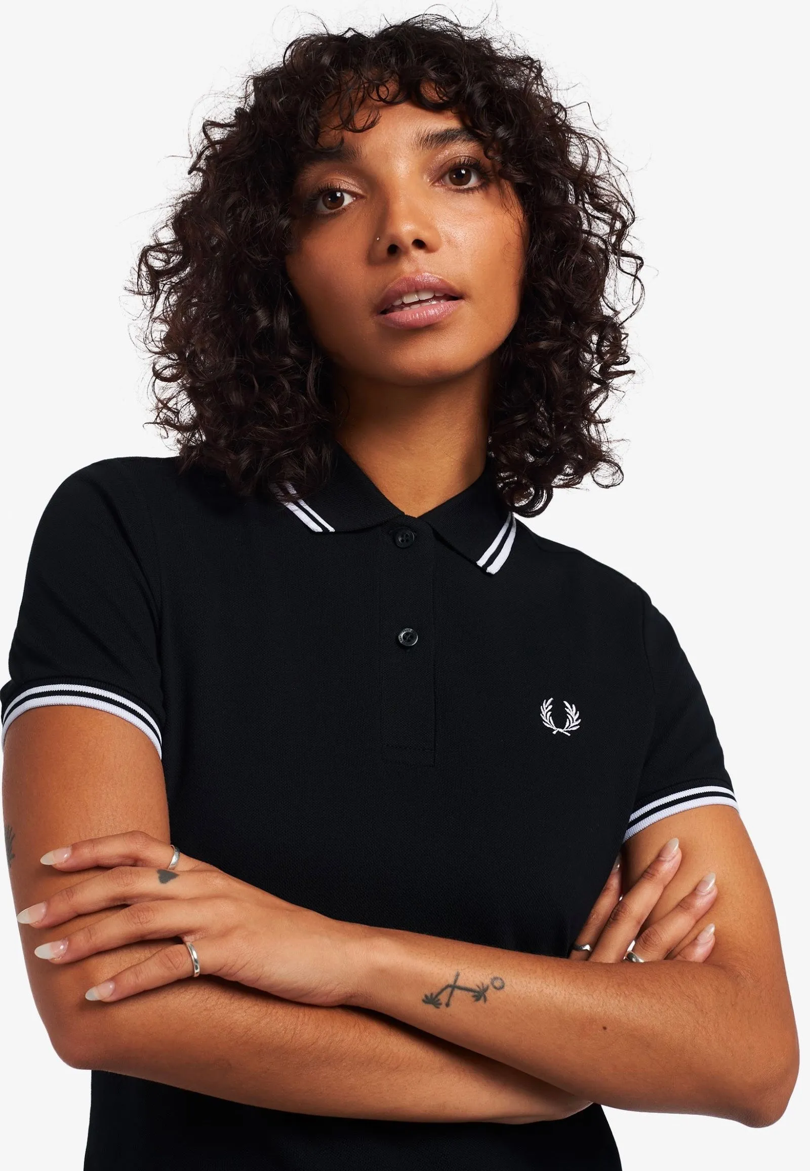 Fred Perry - Twin Tipped Fred Perry Black - Dress