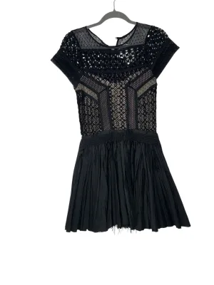 Free People Size 4 Black Pre-Owned Dress- Ladies