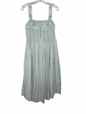 Free People Size X- Small Blue Stripe New w/ Tags Dress- Ladies