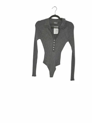 Free People Size X- Small Grey New w/ Tags Bodysuit- Ladies