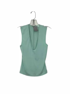 Free People Size X- Small Mint Pre-Owned Tank Top- Ladies