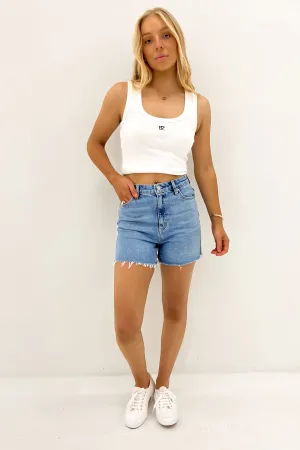 Girlfriend Short Blue Milieu