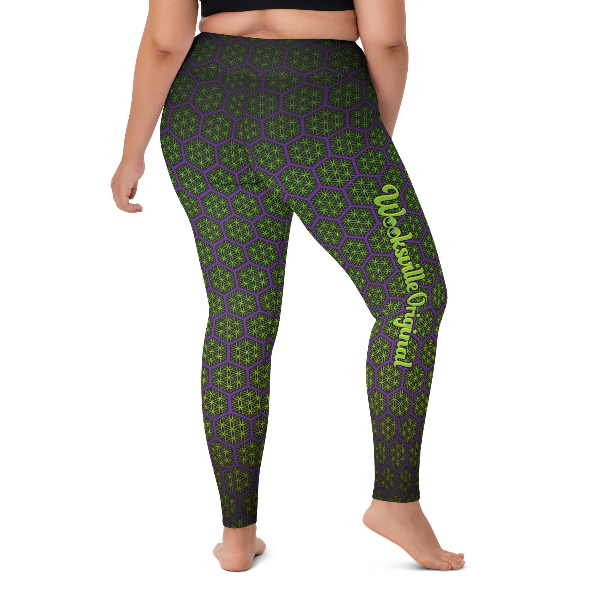 HexaFlower Yoga Leggings