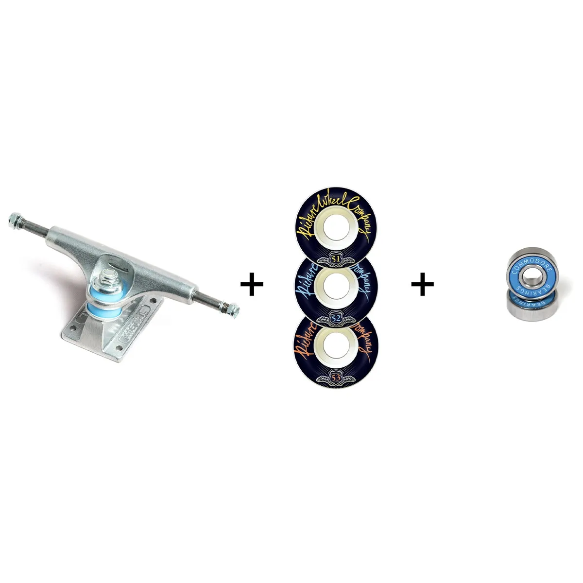 Holiday - Snack Pack Truck, Wheel and Bearing 5.25 Combo