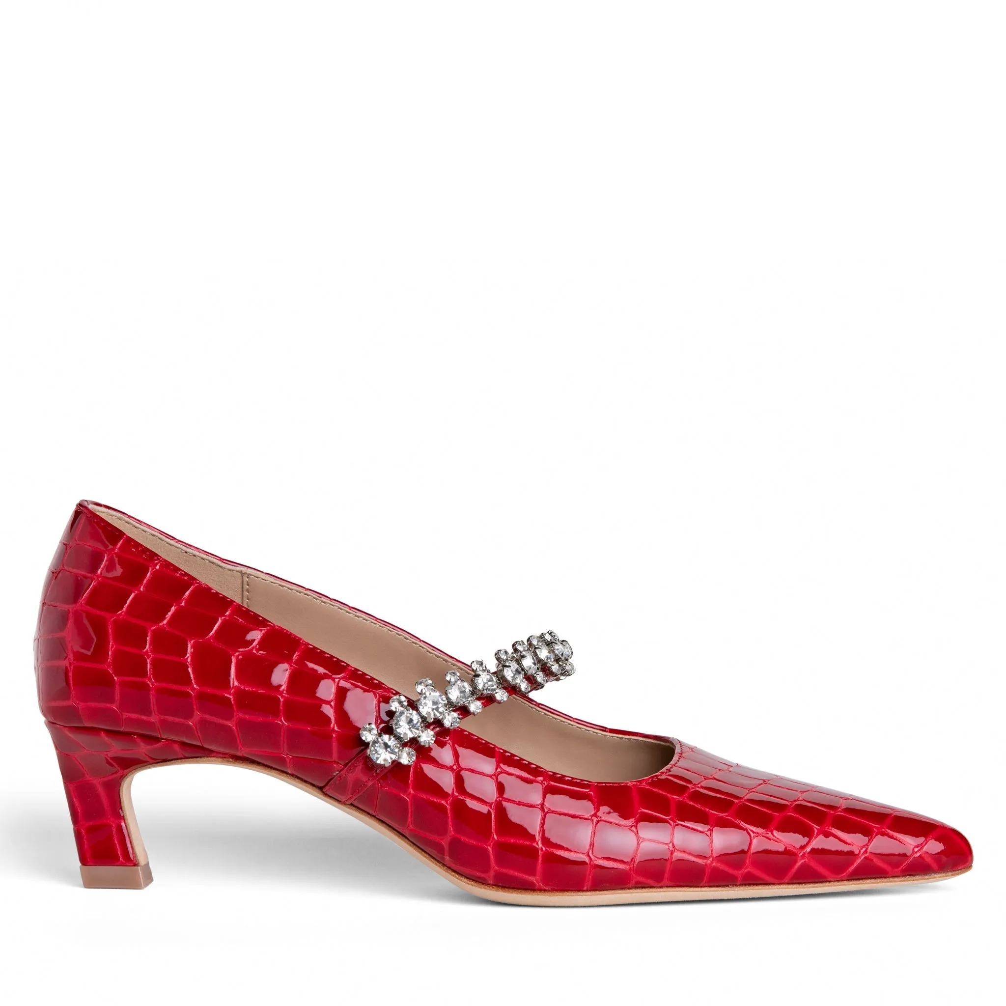 Hot Deal Antonella Embossed Leather Pump  Almost Gone!
