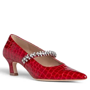 Hot Deal Antonella Embossed Leather Pump  Almost Gone!