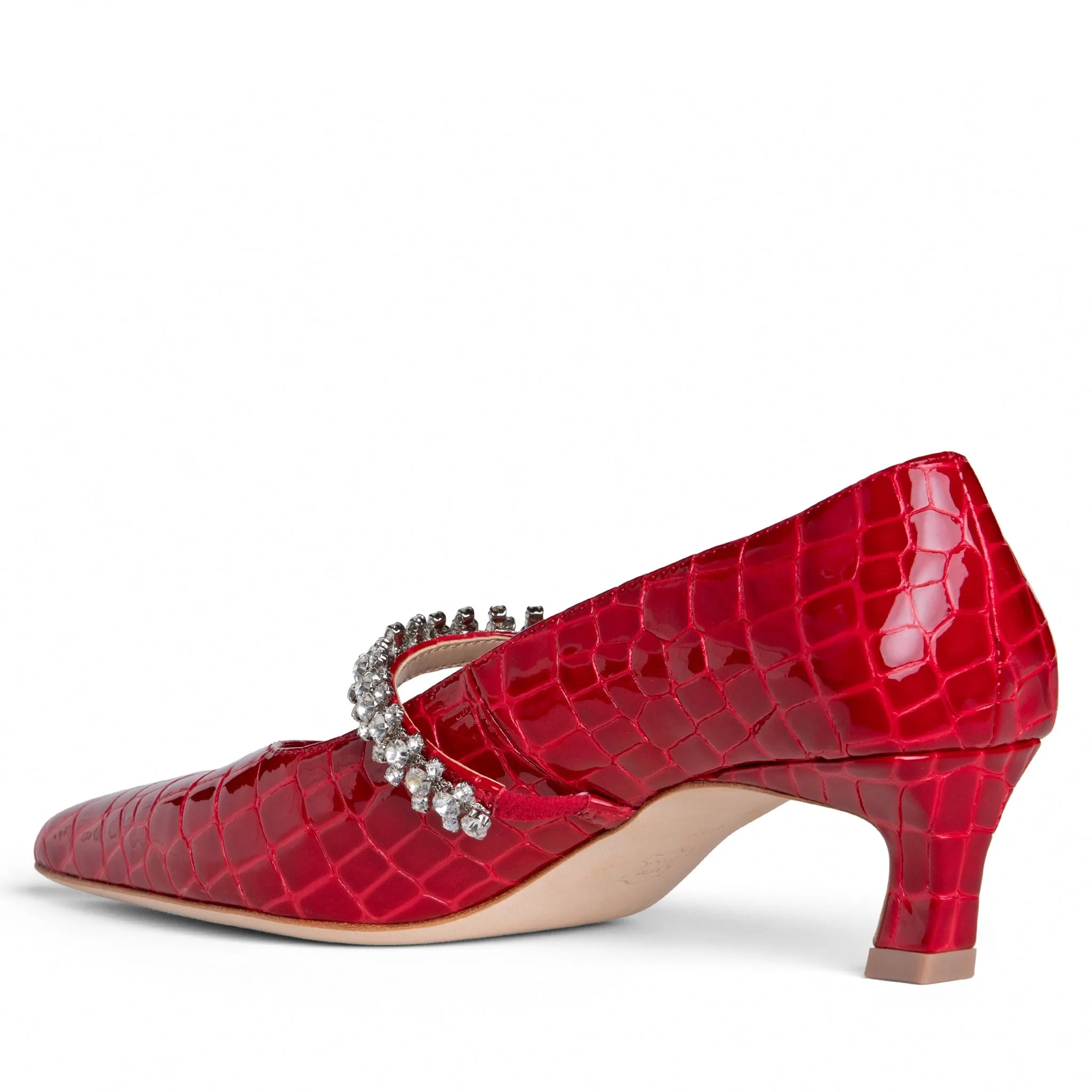 Hot Deal Antonella Embossed Leather Pump  Almost Gone!