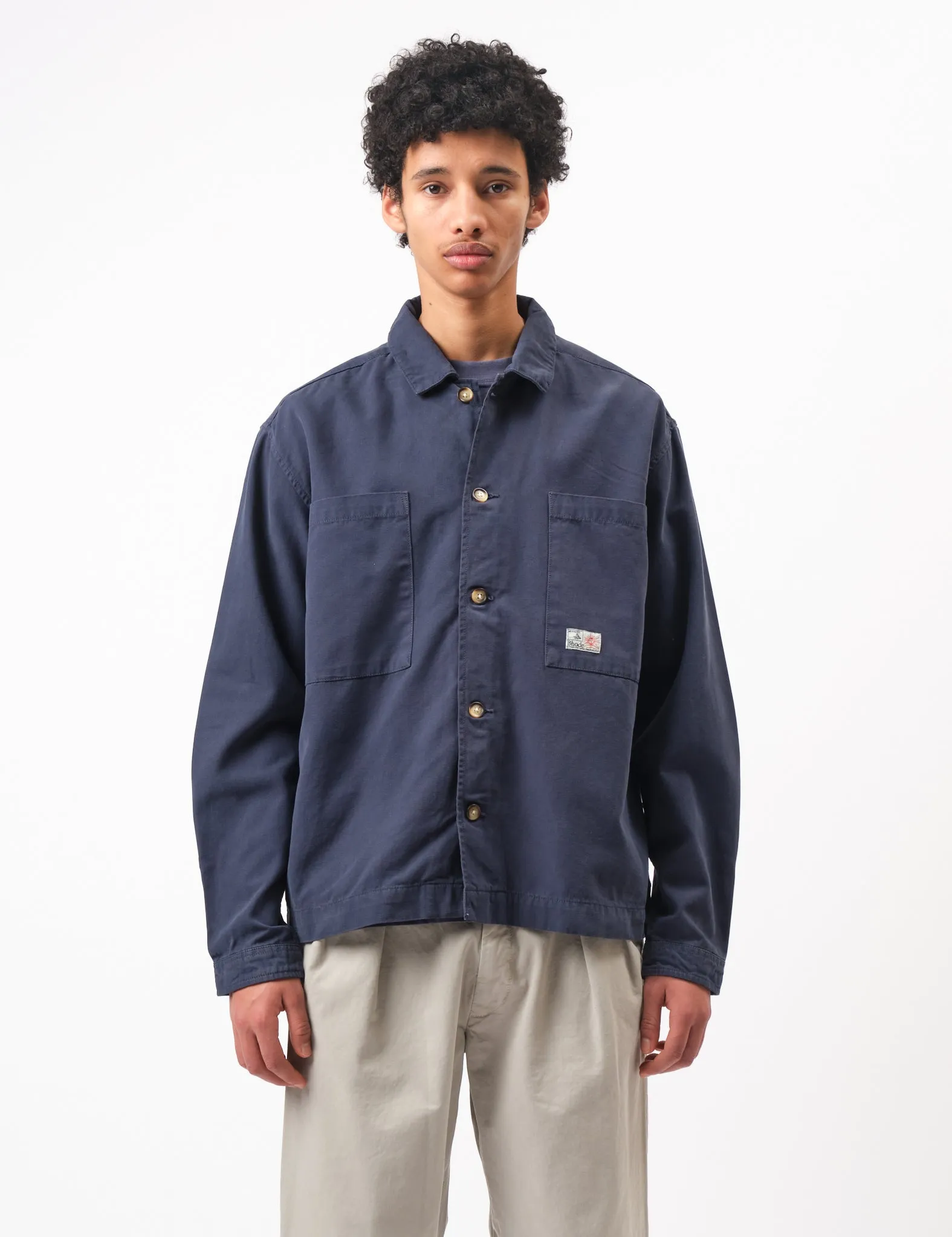 Hot Deal Bhode Hunting Overshirt Twill - Night Sky Blue  Limited Availability!