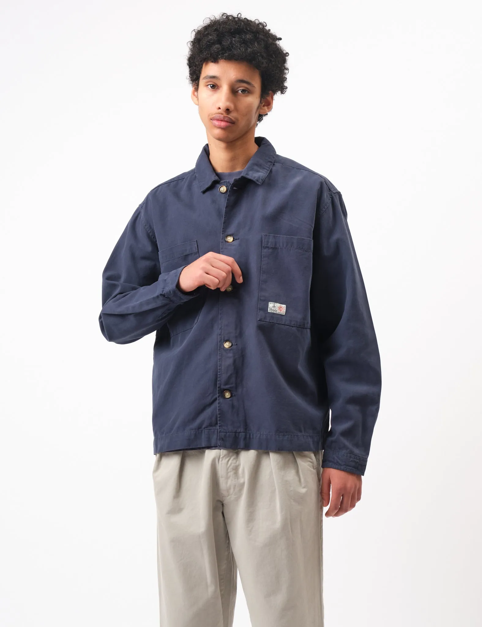 Hot Deal Bhode Hunting Overshirt Twill - Night Sky Blue  Limited Availability!