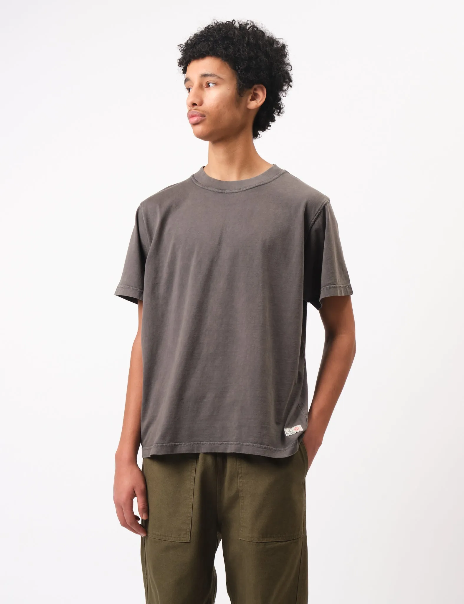 Hot Deal Bhode Pigment Washed Tee - Paloma Grey  Limited Availability!