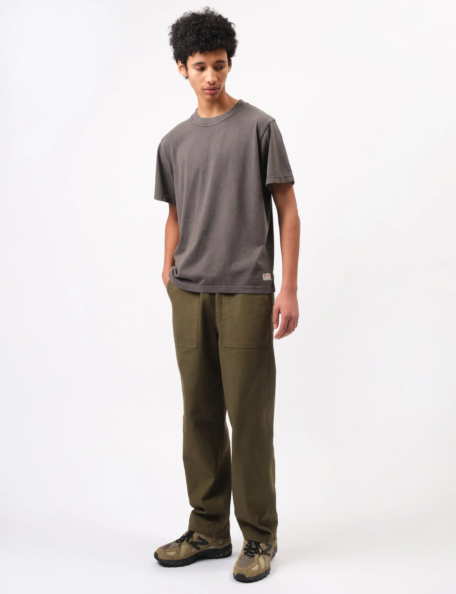 Hot Deal Bhode Pigment Washed Tee - Paloma Grey  Limited Availability!
