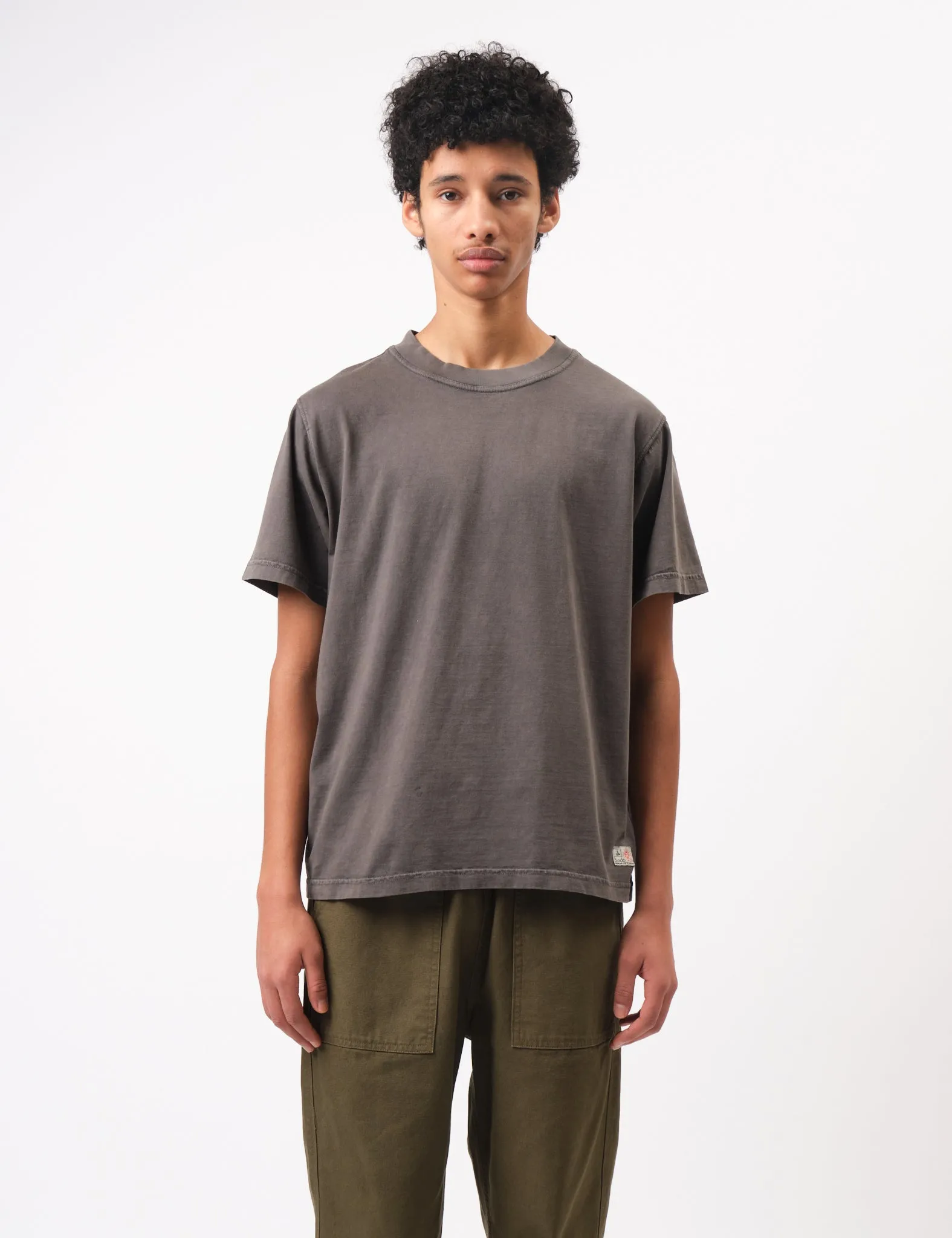 Hot Deal Bhode Pigment Washed Tee - Paloma Grey  Limited Availability!