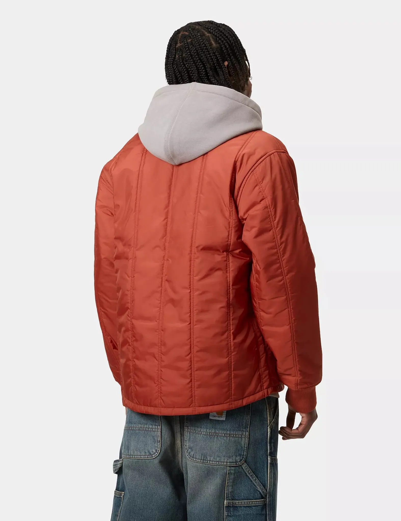 Hot Deal Carhartt WIP Lachlan Liner - Vermillion Orange  Going Fast!