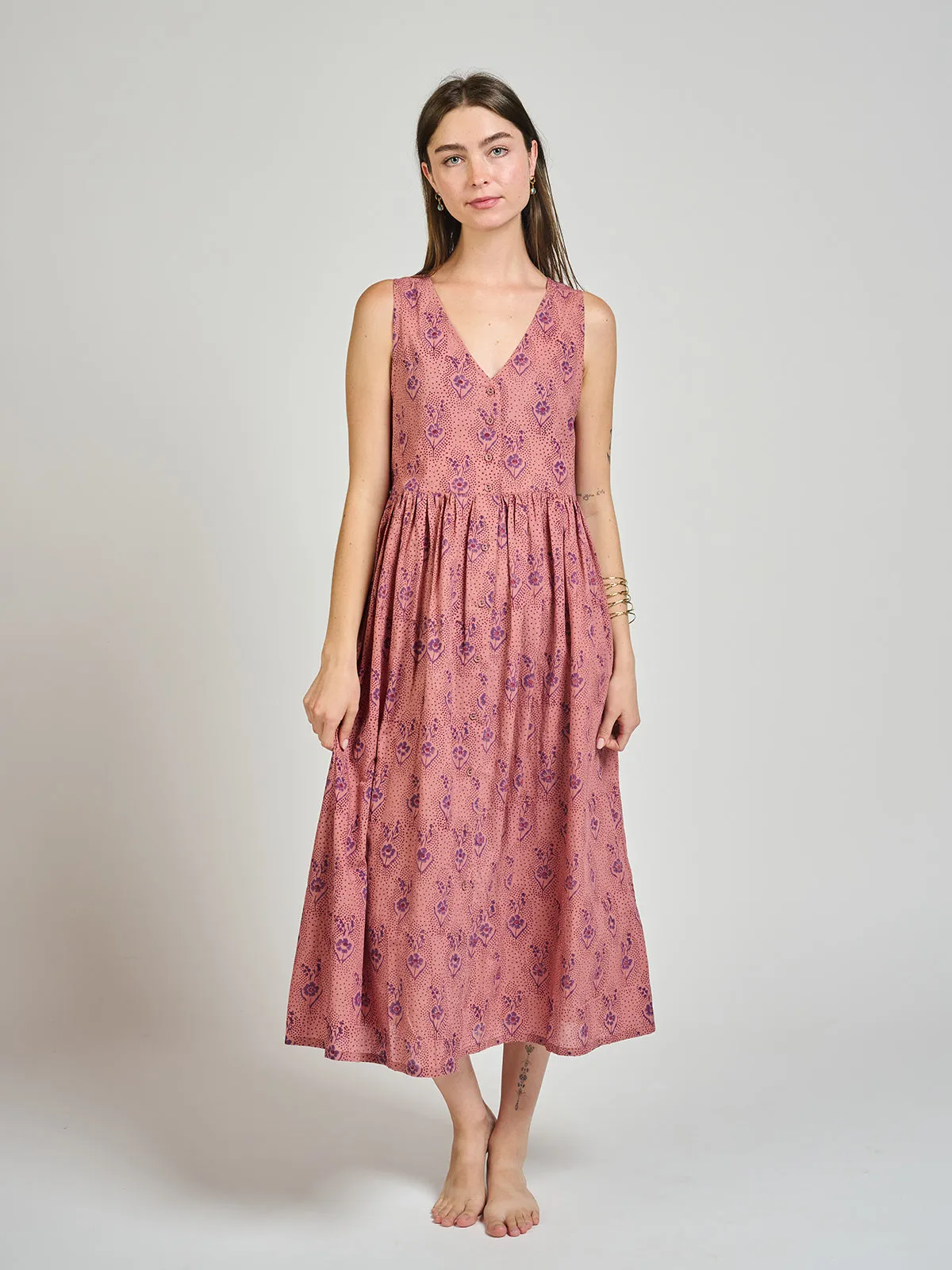 Hot Deal Olivia Dress - Rose  Last Chance!