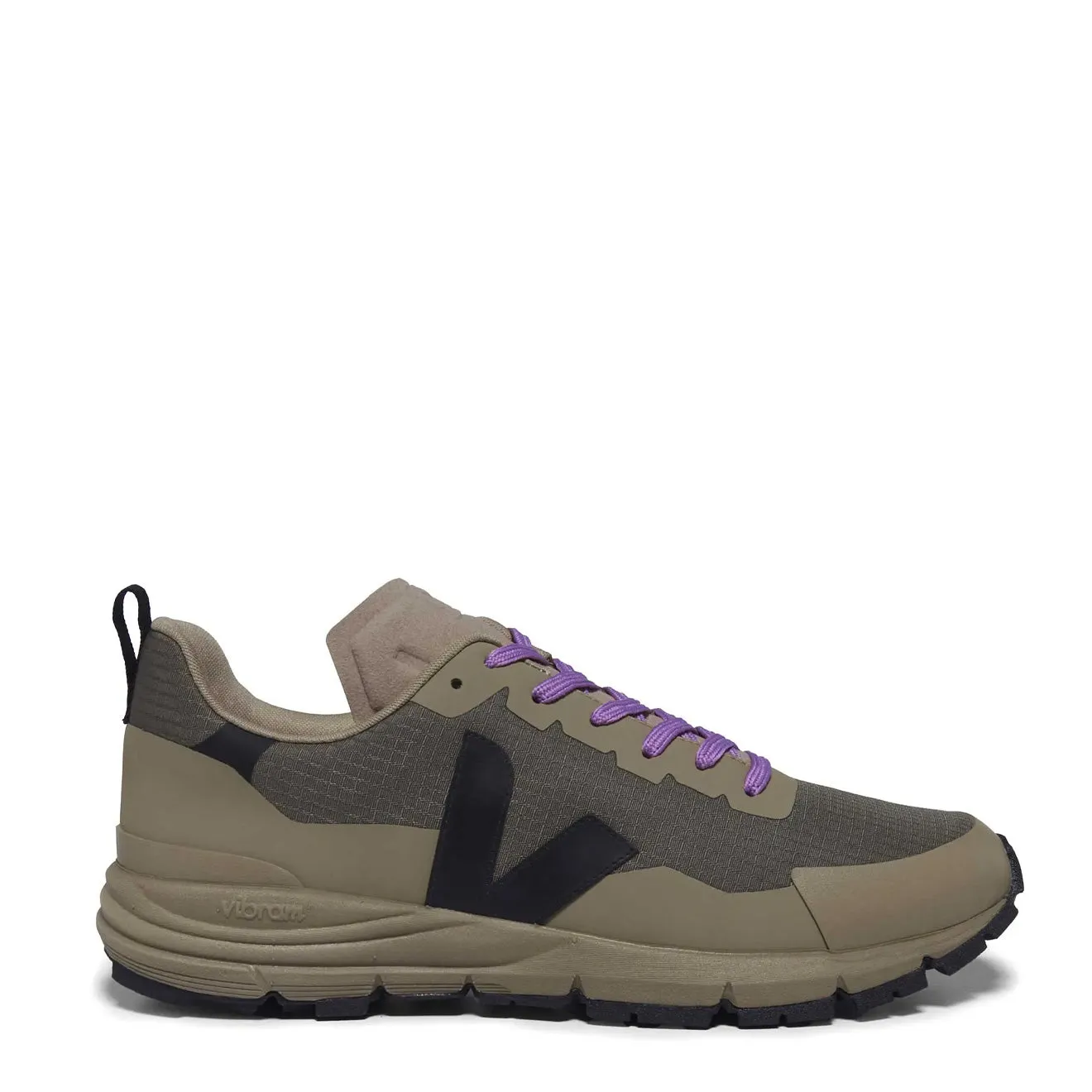 Hot Deal Veja Dekkan Ripstop Trainer Kaki Black  Stylish & Comfortable