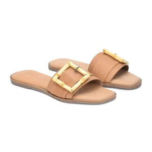 Insta-Worthy Amy -Cognac  Sandals  Stylish & Comfortable
