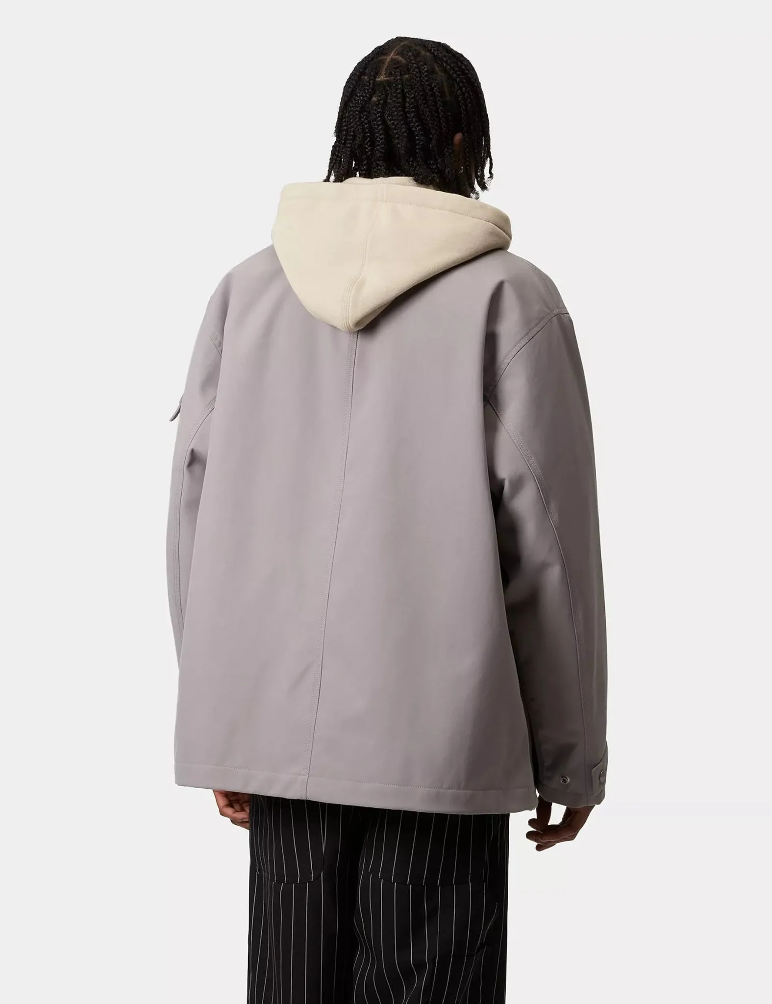 Insta-Worthy Carhartt WIP Clapton Jacket - Yosemite Grey  Limited Availability!