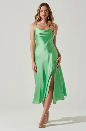 Insta-Worthy Gaia Midi Dress  Dont Miss Out!
