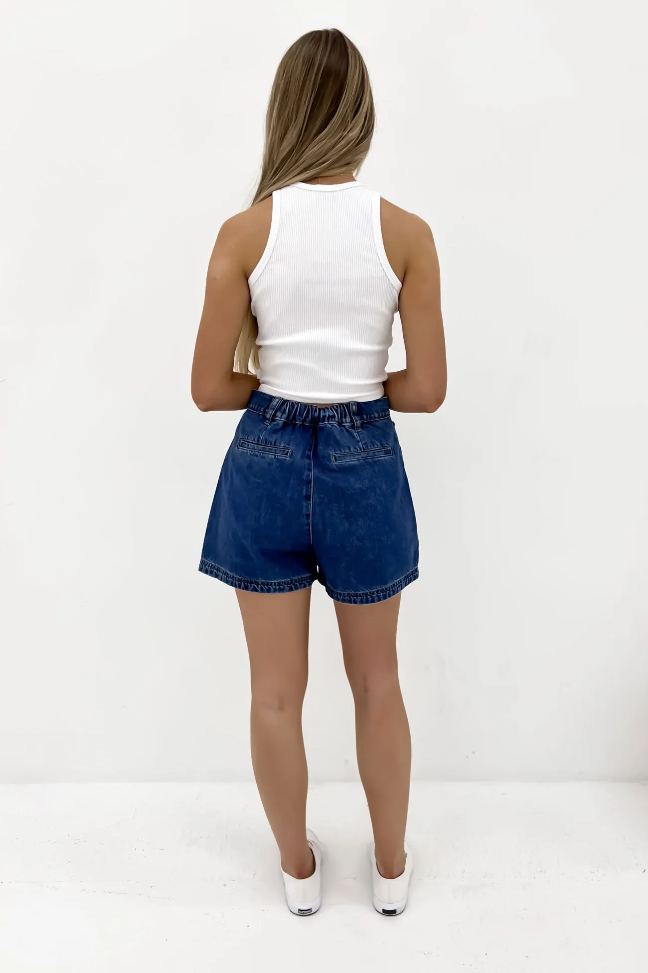 Josie Short Heritage Blue